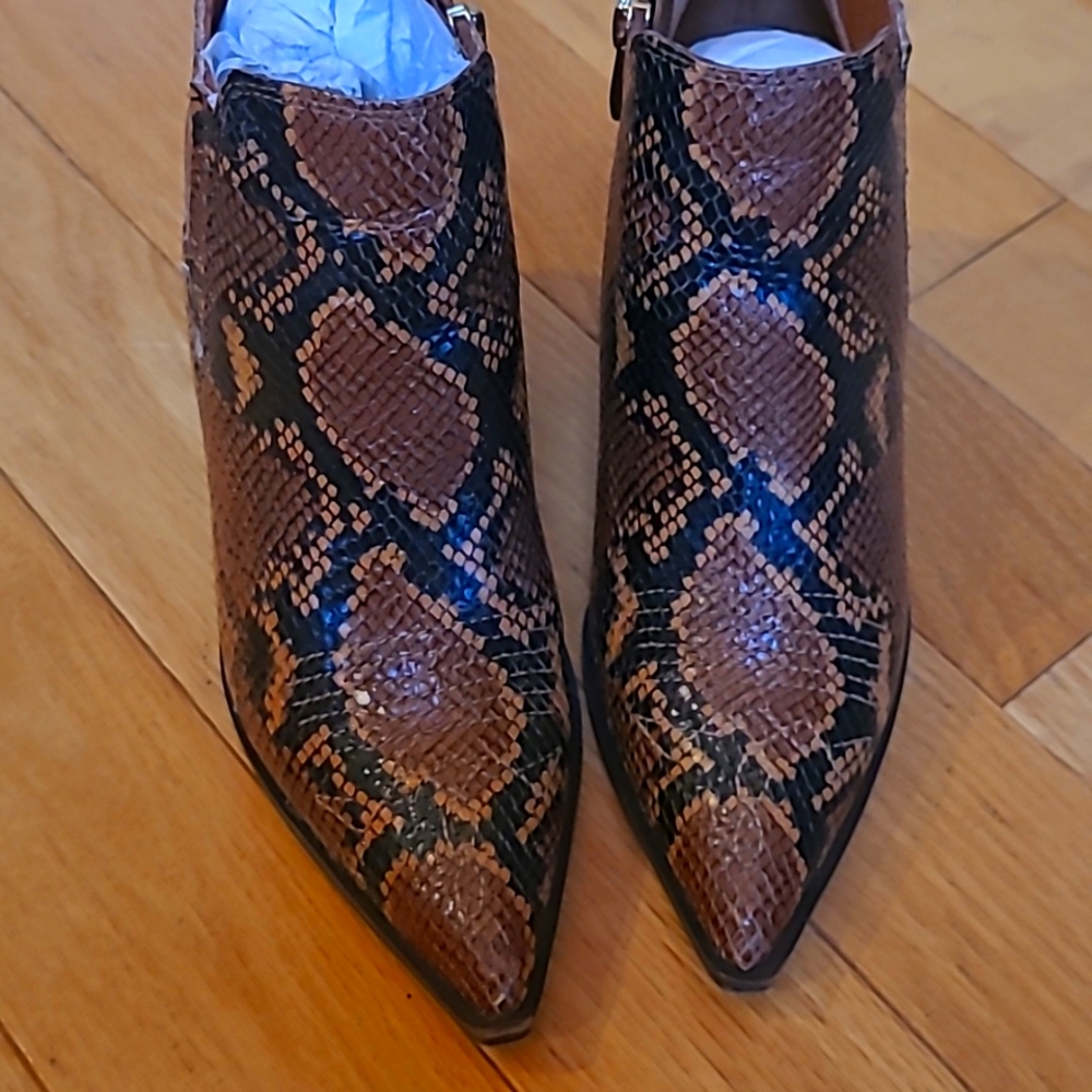 Franco sarto snake skin boots